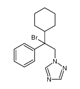 1H-1,2,4-Triazole, 1-(2-bromo-2-cyclohexyl-2-phenylethyl)- CAS:98034-21-0 manufacturer & supplier