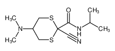 2-cyano-5-(dimethylamino)-N-isopropyl-1,3-dithiane-2-carboxamide CAS:98034-89-0 manufacturer & supplier