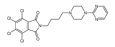 4,5,6,7-tetrachloro-2-[4-[4-(2-pyrimidinyl)-1-piperazinyl]butyl]-1H-isoindole-1,3(2H)-dione CAS:98035-60-0 manufacturer & supplier