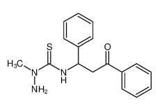 Hydrazinecarbothioamide, 1-methyl-N-(3-oxo-1,3-diphenylpropyl)- CAS:98036-10-3 manufacturer & supplier