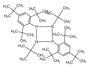 1,3-Di-tert-butyl-2,4-bis-(2,4,6-tri-tert-butyl-phenyl)-[1,3,2,4]diazadiphosphetidine CAS:98039-70-4 manufacturer & supplier