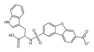 L-Tryptophan, N-[(7-nitro-2-dibenzofuranyl)sulfonyl]- CAS:98044-82-7 manufacturer & supplier