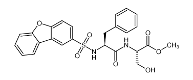 methyl (dibenzo[b,d]furan-2-ylsulfonyl)-L-phenylalanyl-L-serinate CAS:98045-41-1 manufacturer & supplier