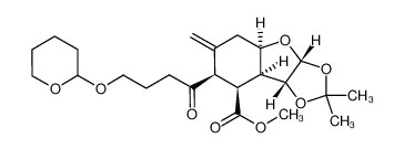 (3aR,4aR,7R,8R,8aS,8bR)-2,2-Dimethyl-6-methylene-7-[4-(tetrahydro-pyran-2-yloxy)-butyryl]-octahydro-benzo[4,5]furo[2,3-d][1,3]dioxole-8-carboxylic acid methyl ester CAS:98050-52-3 manufacturer & supplier