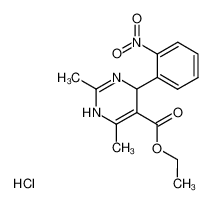 5-(ethoxycarbonyl)-2,6-dimethyl-4-(o-nitrophenyl)-1,4(3,4)-dihydropyrimidine hydrochloride CAS:98050-73-8 manufacturer & supplier