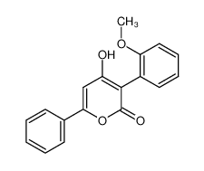 4-hydroxy-3-(2-methoxy-phenyl)-6-phenyl-pyran-2-one CAS:98054-07-0 manufacturer & supplier