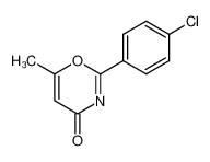 2-(4-chlorophenyl)-6-methyl-4H-1,3-oxazin-4-one CAS:98057-70-6 manufacturer & supplier