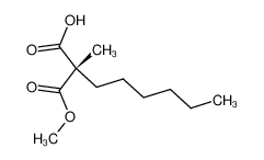 (S)-hexylmethylpropanedioic acid monomethyl ester CAS:98061-12-2 manufacturer & supplier