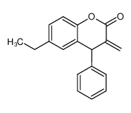 6-Ethyl-3-methylene-4-phenyl-chroman-2-one CAS:98061-76-8 manufacturer & supplier