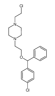 (+-)-1-(2-Chlor-aethyl)-4-[2-(4-chlor-benzhydryloxy)-aethyl]-piperazin CAS:98068-02-1 manufacturer & supplier