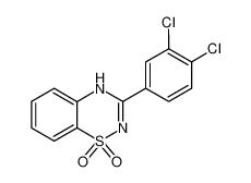 3-(3,4-dichloro-phenyl)-4H-benzo[e][1,2,4]thiadiazine 1,1-dioxide CAS:98068-75-8 manufacturer & supplier