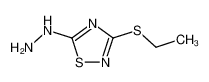 3-ethylsulfanyl-5-hydrazino-[1,2,4]thiadiazole CAS:98071-91-1 manufacturer & supplier