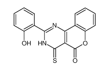 2-(2-Hydroxyphenyl)-5-oxo-4-thioxo-3,4-dihydro-5H-(1)benzopyrano(4,3-d)pyrimidine CAS:98078-84-3 manufacturer & supplier