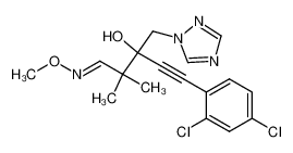 1-(2,4-dichlorophenyl)-4-methoximinomethyl-4-methyl-3-(1,2,4-triazol-1-yl-methyl)-pent-1-yn-3-ol CAS:98079-06-2 manufacturer & supplier