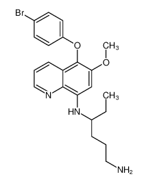 1,4-Hexanediamine, N4-[5-(4-bromophenoxy)-6-methoxy-8-quinolinyl]- CAS:98081-41-5 manufacturer & supplier