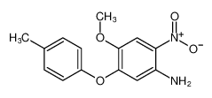 Benzenamine, 4-methoxy-5-(4-methylphenoxy)-2-nitro- CAS:98081-53-9 manufacturer & supplier