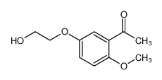 Ethanone, 1-[5-(2-hydroxyethoxy)-2-methoxyphenyl]- CAS:98083-39-7 manufacturer & supplier