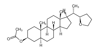 Acetic acid (3S,5S,8R,9S,10S,13S,14S,17R)-10,13-dimethyl-17-[(S)-(R)-1-(tetrahydro-furan-2-yl)-ethyl]-hexadecahydro-cyclopenta[a]phenanthren-3-yl ester CAS:98087-18-4 manufacturer & supplier