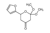 4H-Pyran-4-one, 6-(2-furanyl)tetrahydro-2,2-dimethoxy- CAS:98088-77-8 manufacturer & supplier