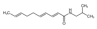 (2E,4E,8E)-Deca-2,4,8-trienoic acid isobutyl-amide CAS:98095-52-4 manufacturer & supplier