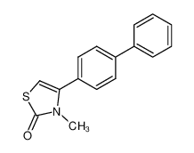 4-Biphenyl-4-yl-3-methyl-3H-thiazol-2-one CAS:98096-40-3 manufacturer & supplier