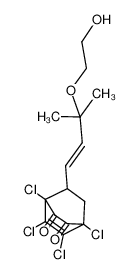 1,4,5,6-Tetrachloro-7-[(E)-3-(2-hydroxy-ethoxy)-3-methyl-but-1-enyl]-bicyclo[2.2.2]oct-5-ene-2,3-dione CAS:98098-82-9 manufacturer & supplier