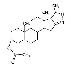 3-acetoxy-5'-methyl-17,5'-dihydro-androstano[16,17-c]isoxazole CAS:981-66-8 manufacturer & supplier