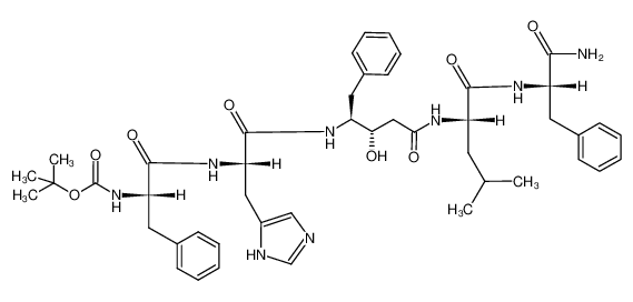 Boc-Phe-His-AHPPA-Leu-Phe-NH2 CAS:98105-35-2 manufacturer & supplier