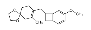 1-(4,4-ethylenedioxy-2-methylcyclohex-1-enylmethyl)-5-methoxy-1,2-dihydrocyclobutabenzene CAS:98115-49-2 manufacturer & supplier