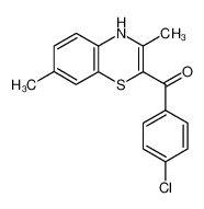 2-(p-chlorobenzoyl)-3,7-dimethyl-4H-1,4-benzothiazine CAS:98120-08-2 manufacturer & supplier