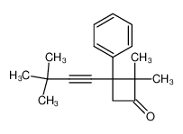 3-(3,3-Dimethyl-but-1-ynyl)-2,2-dimethyl-3-phenyl-cyclobutanone CAS:98127-69-6 manufacturer & supplier