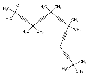 15-chloro-6,6,9,9,12,12,15-heptamethyl-1-(trimethylsilyl)-1,4,7,10,13-hexadecapentayne CAS:98127-97-0 manufacturer & supplier