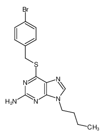 6-(4-bromo-benzylsulfanyl)-9-butyl-9H-purin-2-ylamine CAS:98128-36-0 manufacturer & supplier