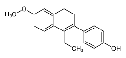 p-(1-Ethyl-3,4-dihydro-6-methoxy-2-naphthyl)-phenol CAS:98130-19-9 manufacturer & supplier