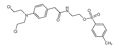 4-(Bis-(2-chlor-ethyl)-amino)-phenylessigsaeure-2-(4-tosyloxy)-ethylamid CAS:98131-52-3 manufacturer & supplier