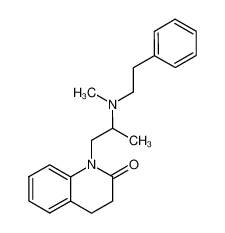 1-[2-(methyl-phenethyl-amino)-propyl]-3,4-dihydro-1H-quinolin-2-one CAS:98131-75-0 manufacturer & supplier