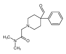 2-(4-formyl-4-phenylpiperidin-1-yl)-N,N-dimethylacetamide CAS:98132-78-6 manufacturer & supplier