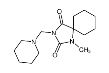 1-methyl-3-piperidin-1-ylmethyl-1,3-diaza-spiro[4.5]decane-2,4-dione CAS:98133-70-1 manufacturer & supplier