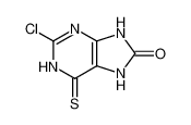 2-chloro-6-thioxo-1,6,7,9-tetrahydro-purin-8-one CAS:98136-36-8 manufacturer & supplier