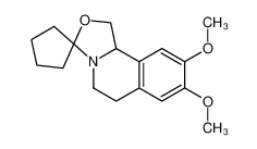 8',9'-dimethoxy-1',5',6',10'b-tetrahydro-spiro[cyclopentane-1,3'-oxazolo[4,3-a]isoquinoline] CAS:98146-14-6 manufacturer & supplier