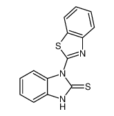 1-benzothiazol-2-yl-1,3-dihydrobenzimidazole-2-thione CAS:98154-59-7 manufacturer & supplier