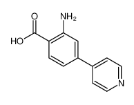 2-amino-4-pyridin-4-ylbenzoic acid CAS:98156-86-6 manufacturer & supplier