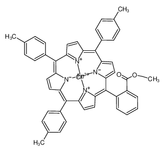 iron(III) 5-(2-carbethoxyphenyl)-10,15,20-tri-p-tolylporphyrin chloride CAS:98170-59-3 manufacturer & supplier