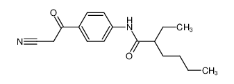 2-Ethyl-hexanoic acid [4-(2-cyano-acetyl)-phenyl]-amide CAS:98173-61-6 manufacturer & supplier