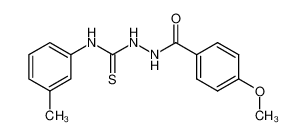 1-(4-Methoxy-benzoyl)-4-(3-methyl-phenyl)-thiosemicarbazid CAS:98176-61-5 manufacturer & supplier