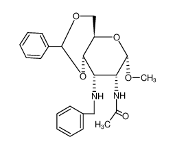 Methyl-2-acetamino-3-benzylamino-4,6-O-benzyliden-2,3-didesoxy-α,D-allopyranosid CAS:98177-47-0 manufacturer & supplier