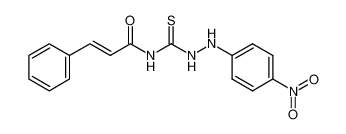 N-(2-(4-nitrophenyl)hydrazine-1-carbonothioyl)-3-phenylacrylamide CAS:98179-88-5 manufacturer & supplier