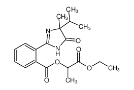 1-ethoxy-1-oxopropan-2-yl 2-(4-isopropyl-4-methyl-5-oxo-4,5-dihydro-1H-imidazol-2-yl)benzoate CAS:98183-41-6 manufacturer & supplier