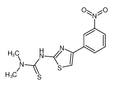 1,1-dimethyl-3-(4-m-nitrophenyl-2-thiazolyl)thiourea CAS:98184-86-2 manufacturer & supplier