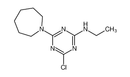 1,3,5-Triazin-2-amine, 4-chloro-N-ethyl-6-(hexahydro-1H-azepin-1-yl)- CAS:98185-16-1 manufacturer & supplier